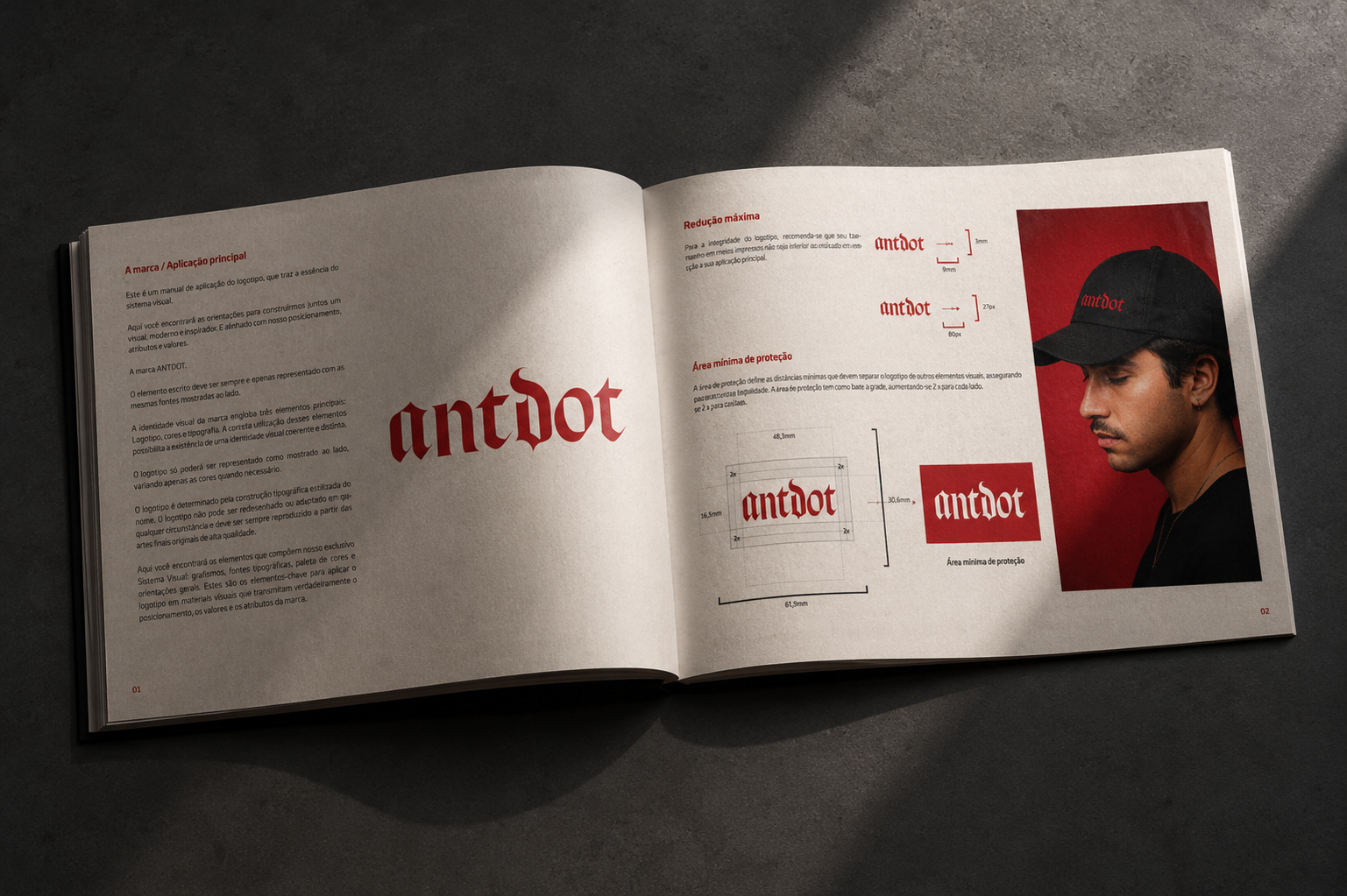 Antdot identidade de marca